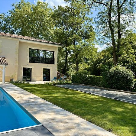 La Maison L'Eperon, Stylish 5 Star Villa Surrounded By Vineyard Near Saint Emilion Verac Exterior photo